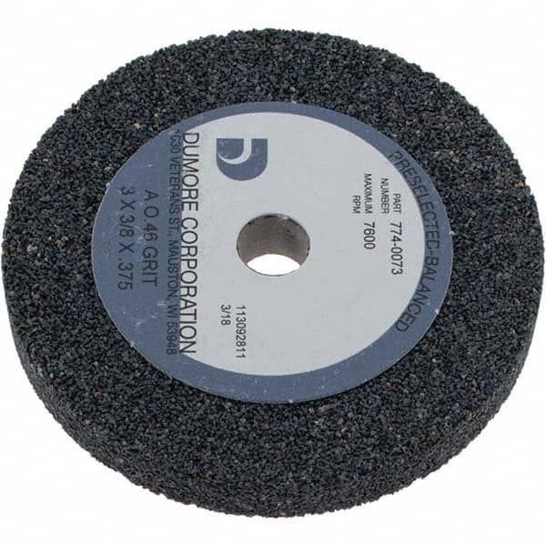Dumore - Bench & Pedestal Grinding Wheels - Exact Tool & Supply