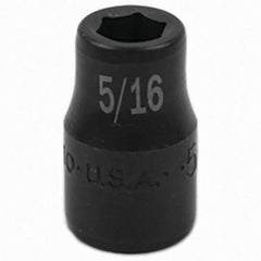 SK - Impact Socket - 3/8"DR 5/16" IMPACT SOCKET - Exact Tool & Supply