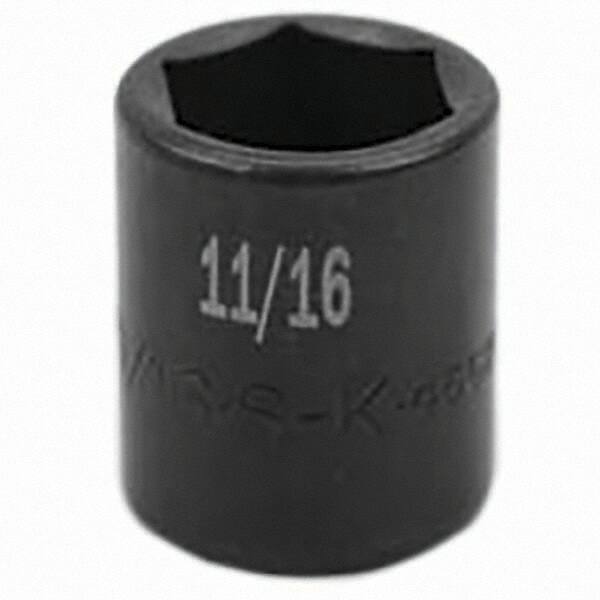 SK - Impact Socket - 3/8"DR 11/16" IMPACT SOCKET - Exact Tool & Supply
