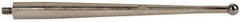 TESA Brown & Sharpe - 2mm Ball Diam, Carbide, Ball Test Indicator Contact Point - 1-1/2" Contact Point Length, Use with Brown & Sharpe TESATAST Dial Test Indicators - Exact Tool & Supply