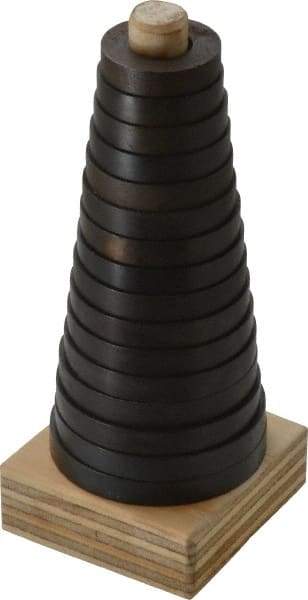 Eagle Rock - 16 Piece, Lathe Chuck Anti-Backlash Ring Set - 1 to 1-15/16" OD - Exact Tool & Supply