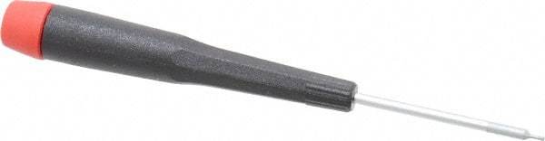 Wiha - 0.89mm Precision Miniature Hex Driver - 1-9/16" Bade Length, Tapered Handle, 4-3/4" OAL - Exact Tool & Supply