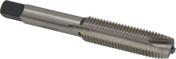 Heli-Coil - M10x1.50 Metric Coarse, D4, 3 Flutes, Plug Chamfer, Bright Finish, High Speed Steel Spiral Point STI Tap - 3-3/8" OAL, 1-21/32" Thread Length, 5H Class of Fit - Exact Tool & Supply