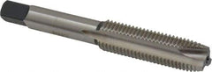 Heli-Coil - M10x1.50 Metric Coarse, D4, 3 Flutes, Plug Chamfer, Bright Finish, High Speed Steel Spiral Point STI Tap - 3-3/8" OAL, 1-21/32" Thread Length, 5H Class of Fit - Exact Tool & Supply