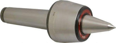 Rohm - MT5 Taper Shank, 3.543" Head Diam 1,200 Lb Capacity Live Center - 3,000 Max RPM, 2.764" Head Length, 1.5748" Point Diam, 2.559" Point Len, 2,640 Lb Max Workpc, 10.478" OAL, Long Point - Exact Tool & Supply