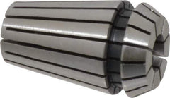 Parlec - 1/4" ER16 Collet - 1.082" OAL, 0.669" Overall Diam - Exact Tool & Supply