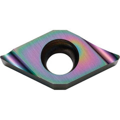 Kyocera - DCGT32505 A3 Grade PDL010 Diamond-Like Carbon (DLC) Turning Insert - Exact Tool & Supply