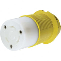 Hubbell Wiring Device-Kellems - 250V 30A NEMA L6-30R Marine Twist Lock Connector - Exact Tool & Supply