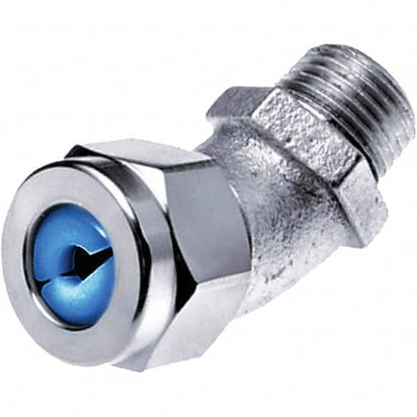 Hubbell Wiring Device-Kellems - 0.5 to 0.38" General Elbow Strain Relief Cord Grip - Exact Tool & Supply