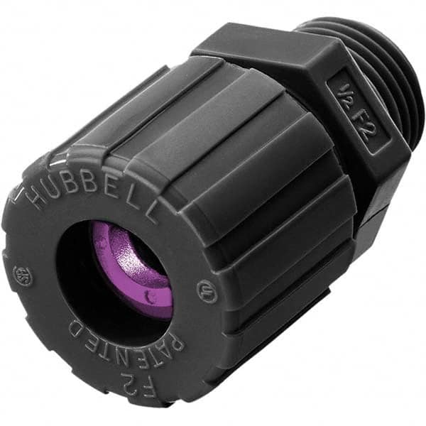 Hubbell Wiring Device-Kellems - 0.88 to 0.75" General Straight Strain Relief Cord Grip - Exact Tool & Supply