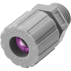 Hubbell Wiring Device-Kellems - 0.88 to 0.75" General Straight Strain Relief Cord Grip - Exact Tool & Supply