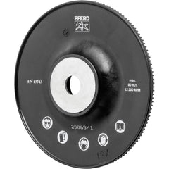 PFERD - Disc Backing Pads; Backing Pad Type: Disc Backing Pad ; Pad Diameter (Inch): 5 ; Maximum RPM: 12200.000 ; Thread Size: 5/8-11 ; Density: Hard - Exact Tool & Supply