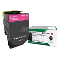 Lexmark - Office Machine Supplies & Accessories; Office Machine/Equipment Accessory Type: Toner Cartridge ; For Use With: Lexmark CS317dn; CS517de; CX317dn; CS417dn; CX517de; CX417de Printer ; Color: Magenta - Exact Tool & Supply