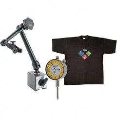 Noga - Magnetic Indicator Bases Base Length (mm): 60.00 Base Width (mm): 50.00 - Exact Tool & Supply