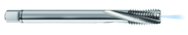 M12x1.5 6H 3-Flute Carbide Semi-Bottoming 15 degree Spiral Flute Tap-Bright - Exact Tool & Supply
