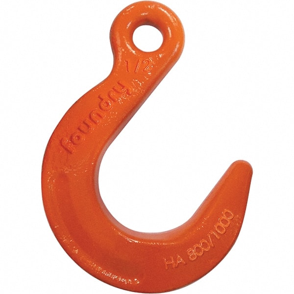 CM - Eye Hooks Material: Alloy Steel Load Capacity (Lb.): 34,200 - Exact Tool & Supply
