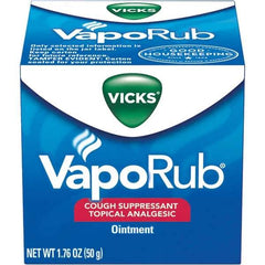 Vicks - Antiseptics, Ointments, & Creams Type: Pain Relief Form: Ointment - Exact Tool & Supply