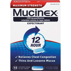 Mucinex - Medi-First Pain Relief Tablets - Cold & Allergy Relief - Exact Tool & Supply