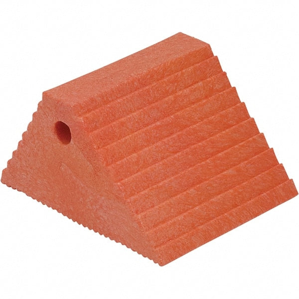 Vestil - Wheel Chocks Width (Inch): 9-1/4 Height (Inch): 6 - Exact Tool & Supply