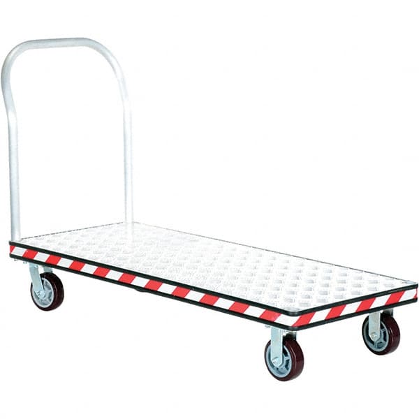 Vestil - 3,600 Lb Capacity Aluminum Platform Truck - Exact Tool & Supply