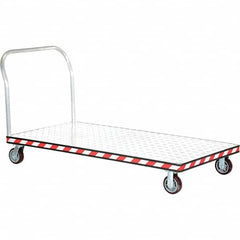 Vestil - 2,000 Lb Capacity Aluminum Platform Truck - Exact Tool & Supply
