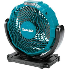 Makita - 7-1/8" Blade, 710 Max CFM, Cordless Fan - 4 Amps, 12 Volts, 3 Speed - Exact Tool & Supply