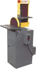 Kalamazoo - 48" Long x 6" Wide Belt, 12" Diam, Combination Sanding Machine - 3 hp, Triple Phase - Exact Tool & Supply