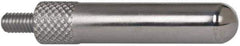 Mitutoyo - M2.5x0.45, 5mm Ball Diam, Carbide Shell Contact Point - 25mm Contact Point Length, Use with AGD 1,2,3,4 - Exact Tool & Supply