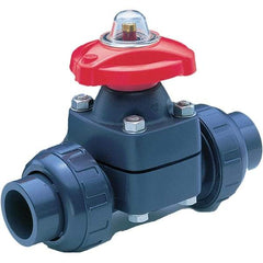 Asahi/America - Diaphragm Valves End Connections: IPS Pipe Size: 1-1/4 (Inch) - Exact Tool & Supply
