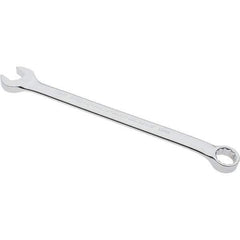Blackhawk by Proto - 14mm 12 Point Offset Combination Wrench - 15° Offset Angle, 8-46/73" OAL, Steel, Chrome Finish - Exact Tool & Supply