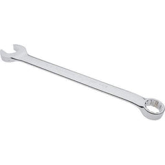 Blackhawk by Proto - 1-1/4" 12 Point Offset Combination Wrench - 15° Offset Angle, 16.9" OAL, Steel, Chrome Finish - Exact Tool & Supply