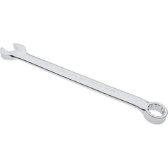 Blackhawk by Proto - 17mm 12 Point Offset Combination Wrench - 15° Offset Angle, 10.14" OAL, Steel, Chrome Finish - Exact Tool & Supply