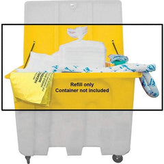 Brady SPC Sorbents - 160 Gal Capacity Oil Only Spill Kit - No Container Included - Refill Only - Exact Tool & Supply