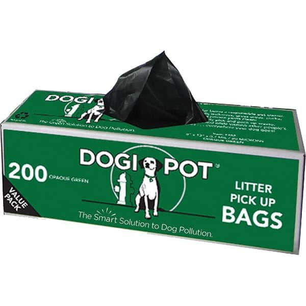 DOGIPOT - 30 200-Pack Boxes HDPE Plastic Litter Pick Up Bags - Exact Tool & Supply