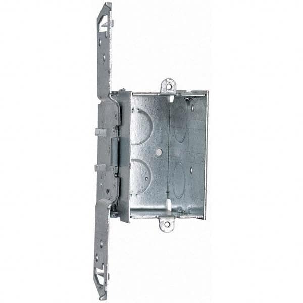 Hubbell-Raco - 7 x 2.203 x 2-1/2" Steel Rectangular Device Box - Exact Tool & Supply