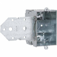 Hubbell-Raco - 3.38 x 5.047 x 2-1/2" Steel Rectangular Device Box - Exact Tool & Supply