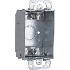 Hubbell-Raco - 4.22 x 2 x 2" Steel Rectangular Device Box - Exact Tool & Supply