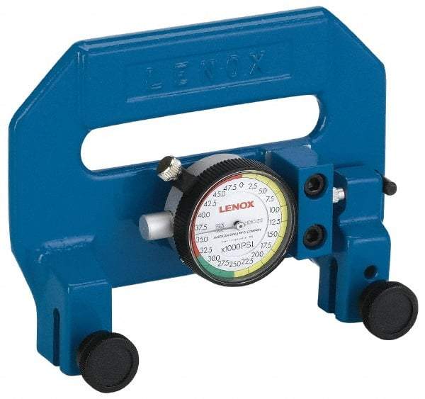 Lenox - Saw Blade Tension Gauges System of Measurement: Pounds, Kilograms Maximum Pressure (psi): 60,000 - Exact Tool & Supply