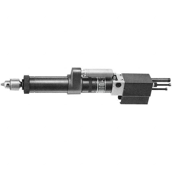 Ingersoll-Rand - 3/8" Reversible Keyed Chuck - Inline Handle, 1,450 RPM, 0.5 hp, 90 psi - Exact Tool & Supply