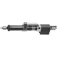 Ingersoll-Rand - 3/8" Reversible Keyed Chuck - Inline Handle, 1,450 RPM, 0.5 hp, 90 psi - Exact Tool & Supply