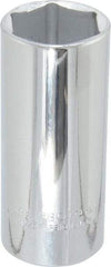 Proto - 1-1/16", 1/2" Drive, Deep Hand Socket - 6 Points, 3-1/4" OAL - Exact Tool & Supply