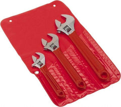 SK - 16 Piece, 1/4 to 1-1/4", Combination Wrench Set - Inch System of Measurement, Chrome Finish - Exact Tool & Supply