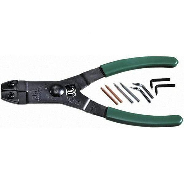 SK - Plier Accessories - 8PC W/ASST TIPS RETAINING RING PLIER SET - Exact Tool & Supply