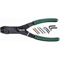 SK - Plier Accessories - 8PC W/ASST TIPS RETAINING RING PLIER SET - Exact Tool & Supply