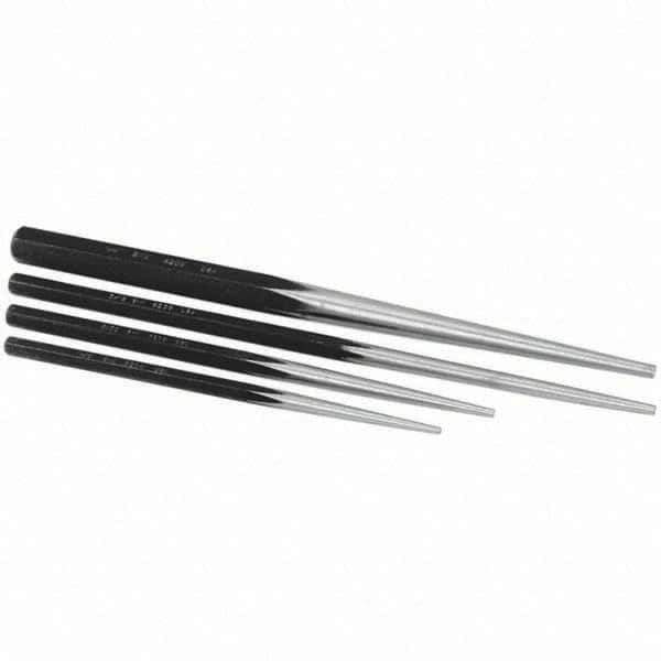 SK - Punch Sets - 4PC 1/8 5/32 3/16 LINE UP PUNCH TAPERED SET - Exact Tool & Supply