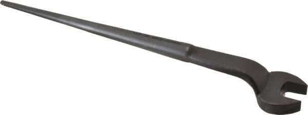 Proto - 7/8" Standard Spud Handle Open End Wrench - 14-1/4" OAL, Single End, Black Finish - Exact Tool & Supply