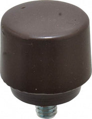 Proto - 1" Face Diam, Grade Soft, Brown Soft Face Hammer Tip - Rubber - Exact Tool & Supply