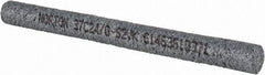 Norton - 24 Grit Silicon Carbide Round Dressing Stick - 6 x 1/2, Very Coarse Grade, Vitrified Bond - Exact Tool & Supply