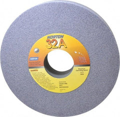 Norton - 12" Diam x 3" Hole x 2" Thick, I Hardness, 46 Grit Surface Grinding Wheel - Aluminum Oxide, Type 1, Coarse Grade, 2,070 Max RPM, Vitrified Bond, No Recess - Exact Tool & Supply