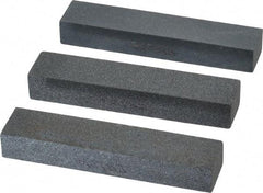Norton - 3-1/2" Long x 3/4" Wide x 1/2" Thick, Sharpening Stone - Coarse, Medium, Fine Grade - Exact Tool & Supply